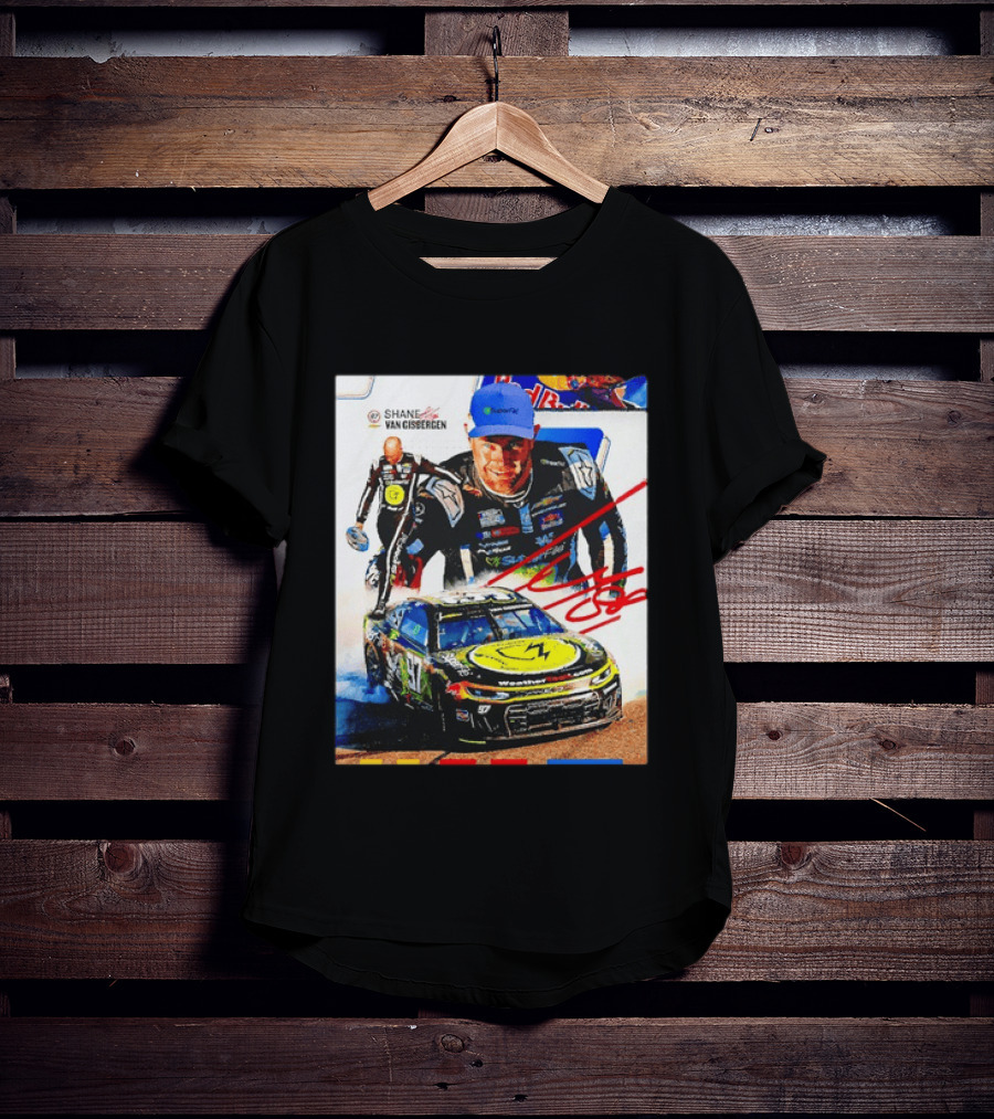 Shane Van Gisbergen NASCAR Red Bull New Zealander Racing Driver #97 T-Shirt