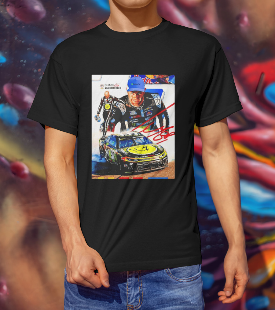 Shane Van Gisbergen NASCAR Red Bull New Zealander Racing Driver #97 T-Shirt