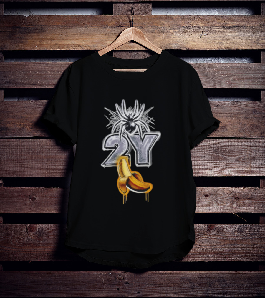 2Y Spider Banana Bananaman Killed T-Shirt