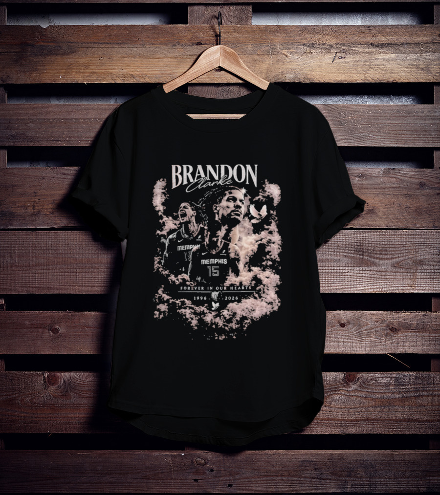 Brandon Clarke Memphis Forever In Our Hearts 1996 2026 T-Shirt