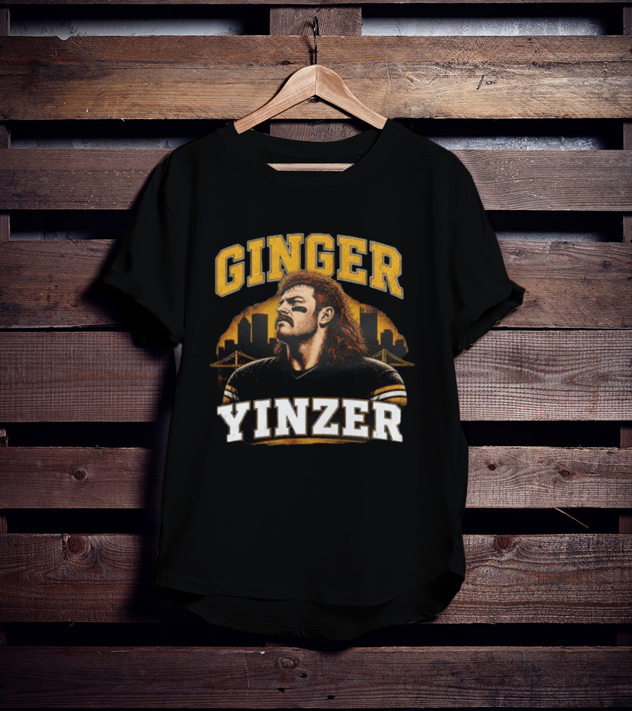 Ginger Yinzer Gennings Dunker Pittsburgh Steelers Football 2026 T-Shirt