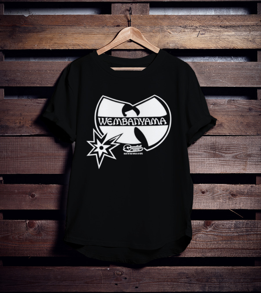 Victor Wembanyama Wu Tang San Antonio Spurs Cactus Basketball 1975 T-Shirt