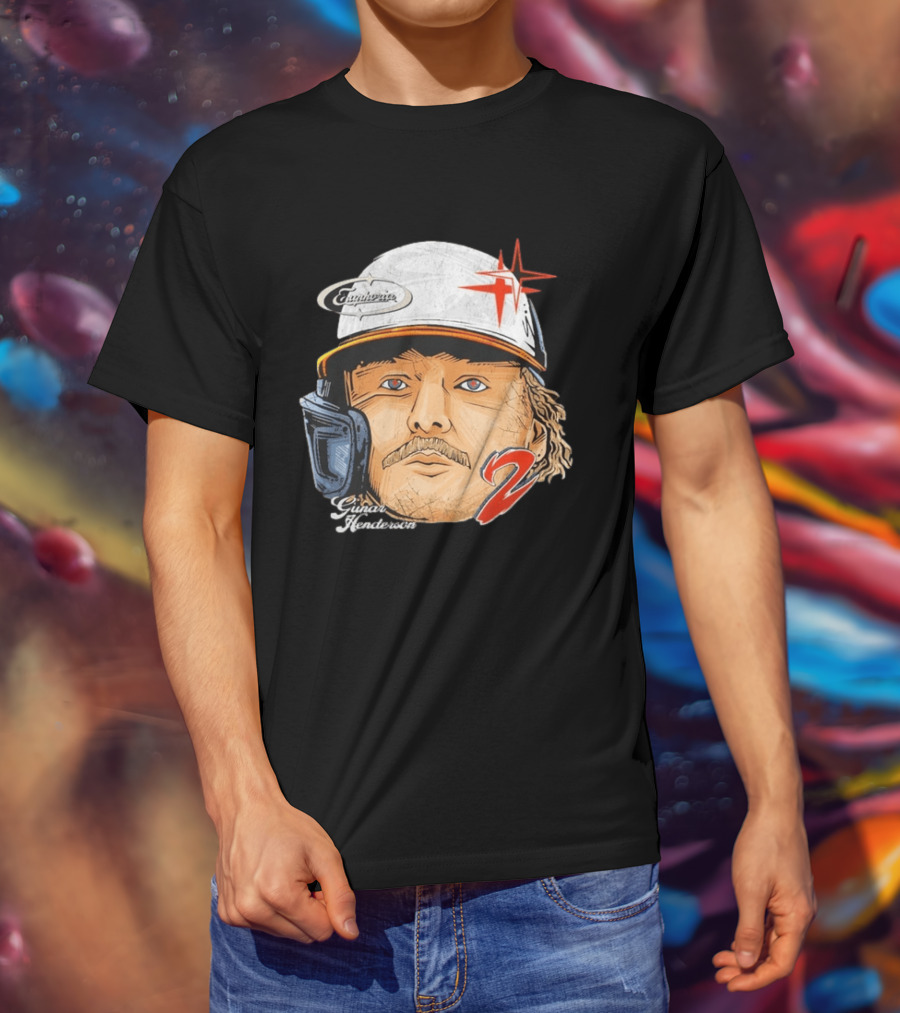 Gunnar Henderson Euphoria Gaze Helmet Number 2 T-Shirt