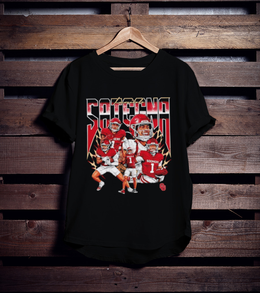 Isaiah Sategna III Oklahoma Sooners Football Sooners OU T-Shirt