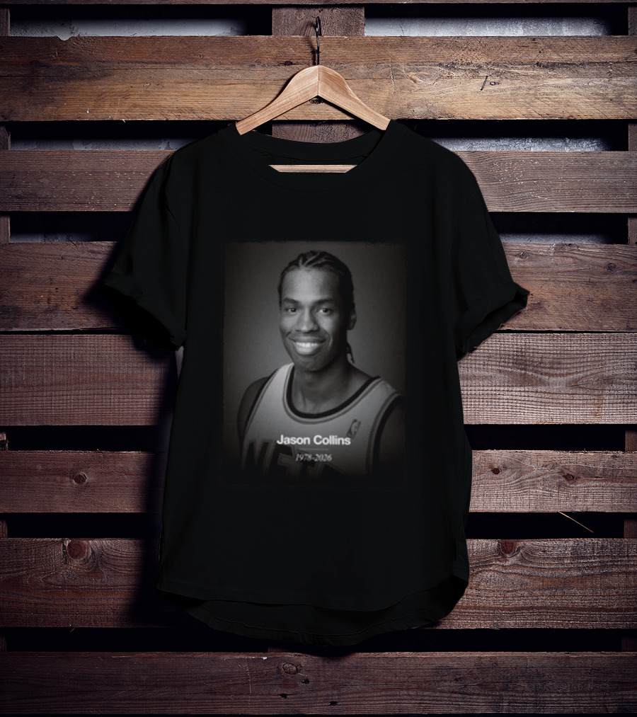Jason Collins 1978 2026 Nets Basketball Player T-Shirt