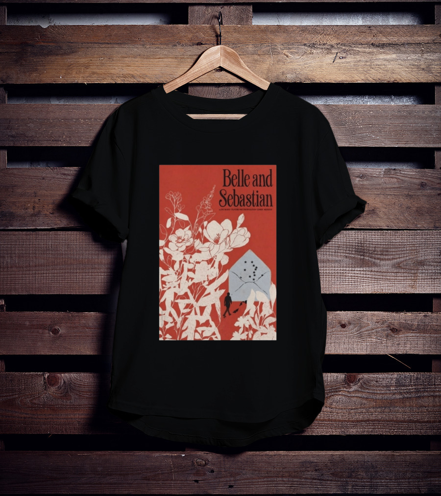 Belle And Sebastian 13 De Mayo Teatro Metropólitan CDMX Mexico Floral T-Shirt