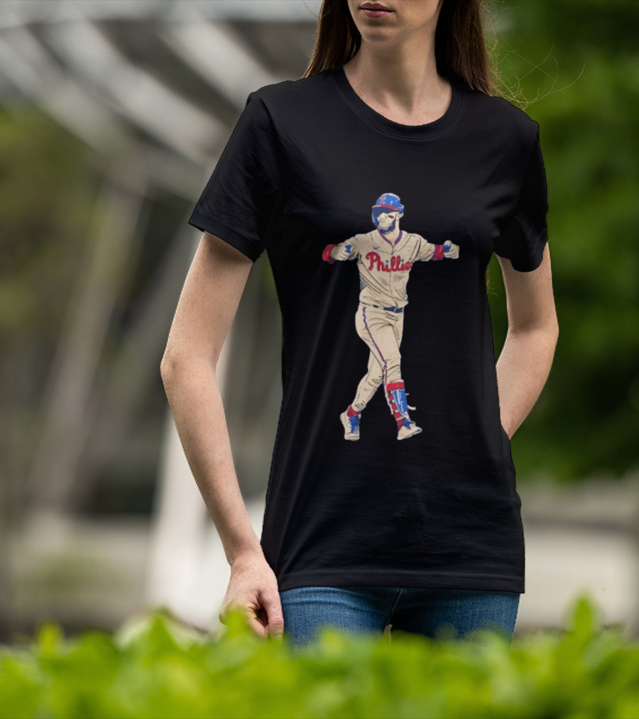 Bryson Stott Philadelphia Phillies Baseball Celebration Grand Slam Victory T-Shirt