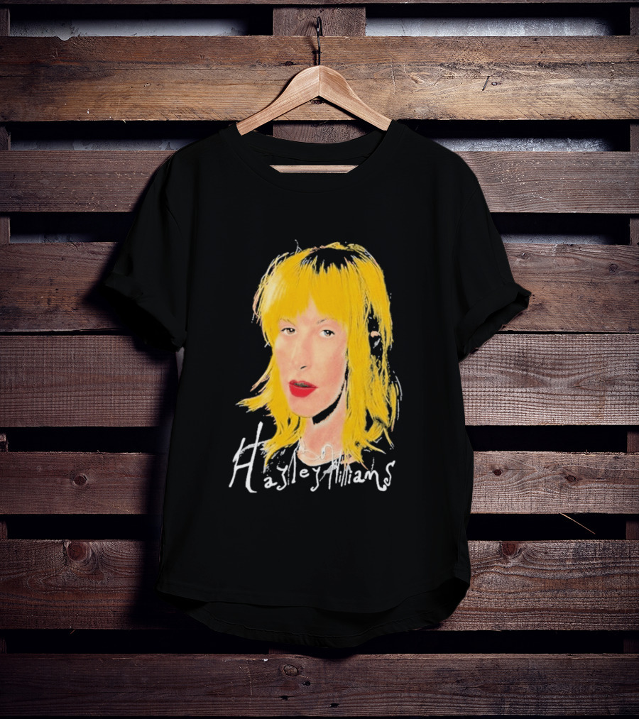 Hayley Williams 2026 Blonde Hair Red Lips T-Shirt