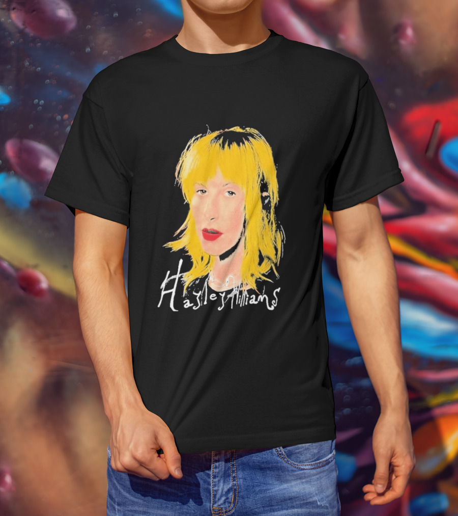 Hayley Williams 2026 Blonde Hair Red Lips T-Shirt