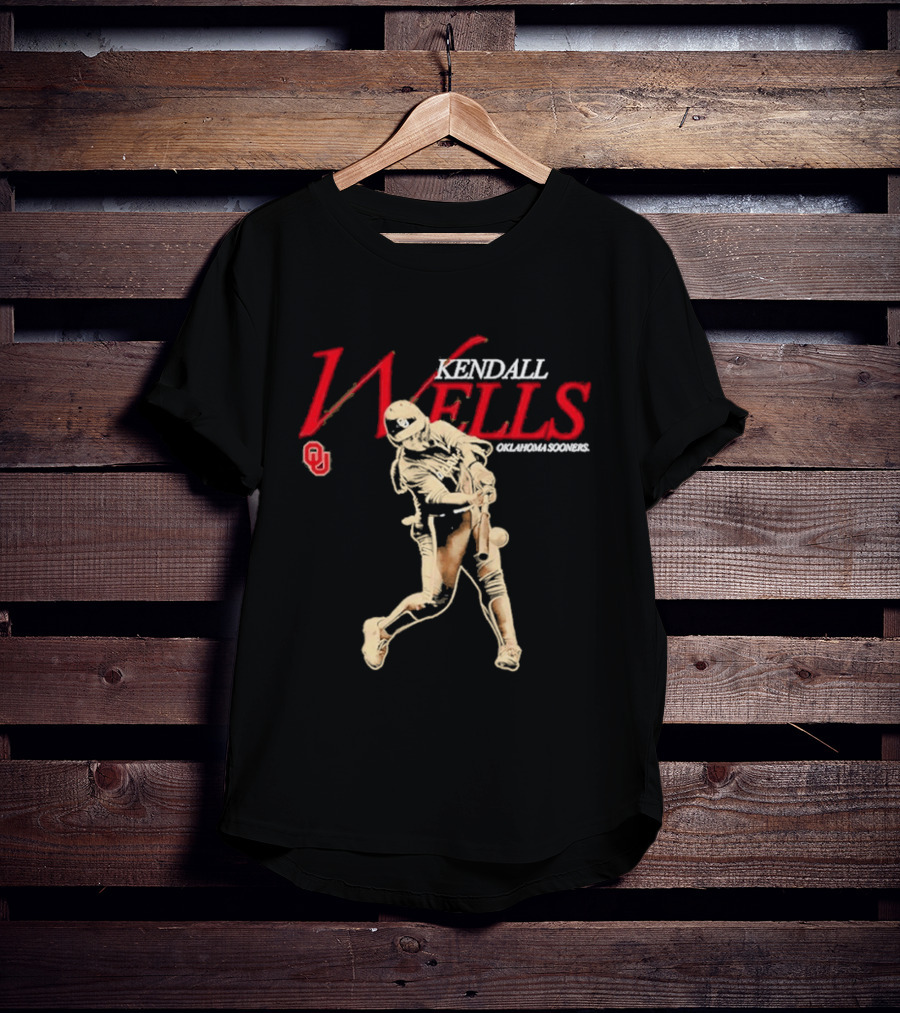 Kendall Wells Oklahoma Sooners Softball OU T-Shirt
