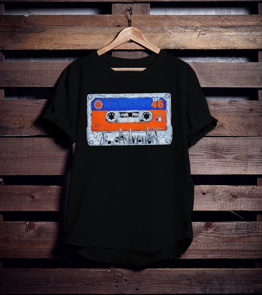Knickstape New York Knicks EST 46 Cassette MSG Skyline T-Shirt