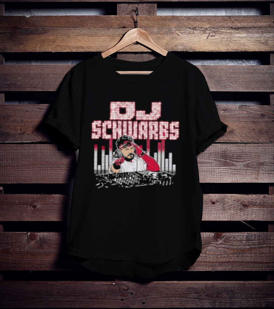 Kyle Schwarber DJ Schwarbs Philadelphia Phillies MLB T-Shirt