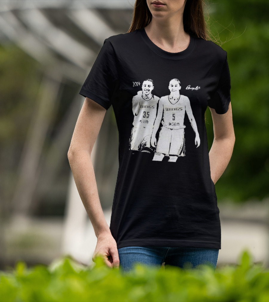 Azzi Fudd Paige Bueckers Basketball Number 35 5 WNBA T-Shirt