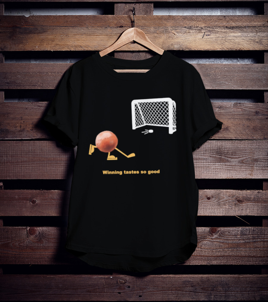 Buffalo Sabres Winning Tastes So Good Hockey Game Humor T-Shirt