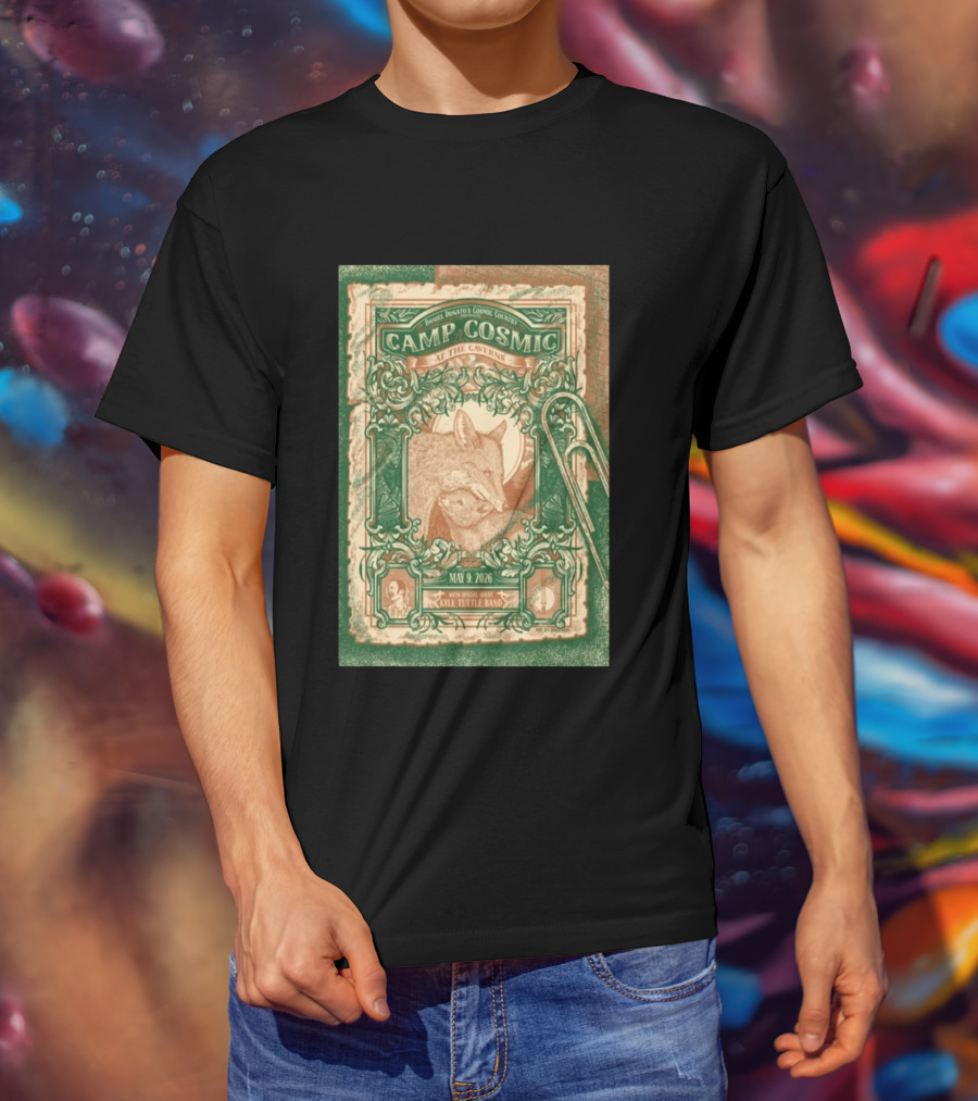 Daniel Donato's Cosmic Country Camp Cosmic At The Caverns May 9 2026 With Kyle Tuttle Band T-Shirt