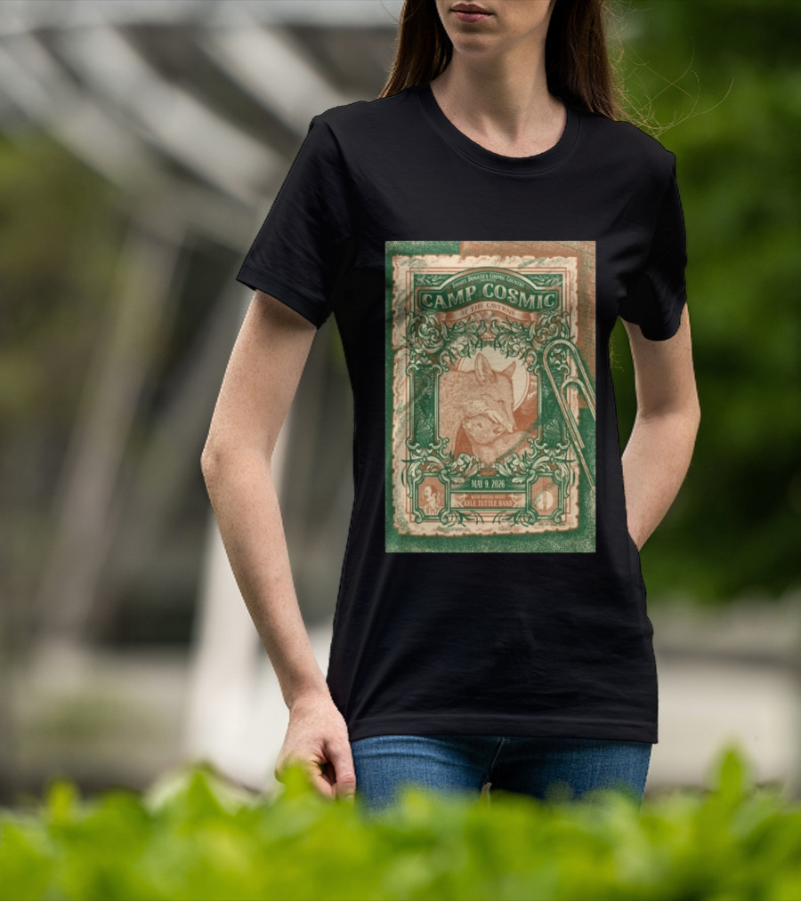 Daniel Donato's Cosmic Country Camp Cosmic At The Caverns May 9 2026 With Kyle Tuttle Band T-Shirt