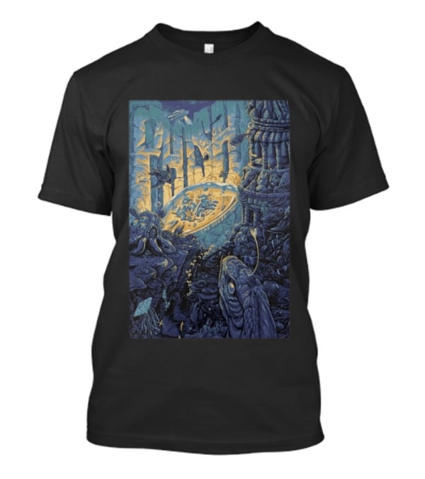 Phish 4 25 2026 Las Vegas NV Underwater Concert T-Shirt