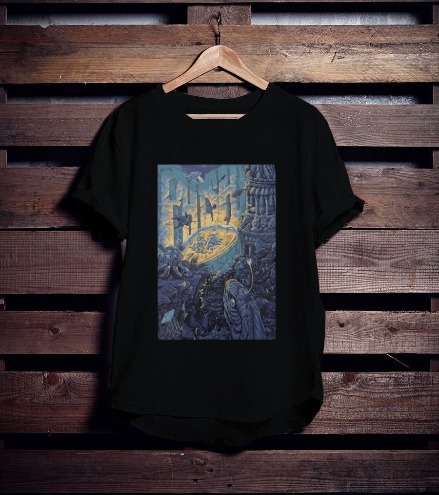 Phish 4 25 2026 Las Vegas NV Underwater Concert T-Shirt