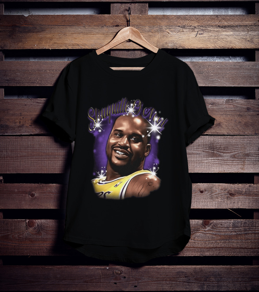 Shaquille O'Neal Los Angeles Lakers Number 34 Twinkle T-Shirt