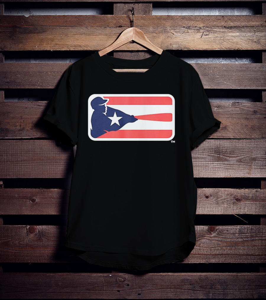 Liga De Béisbol Profesional Roberto Clemente MLB Puerto Rico Flag Baseball Player Star T-Shirt
