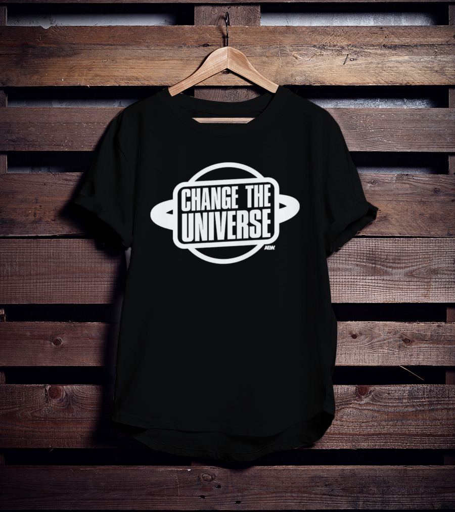 AEW Change The Universe Wrestling Promotion T-Shirt