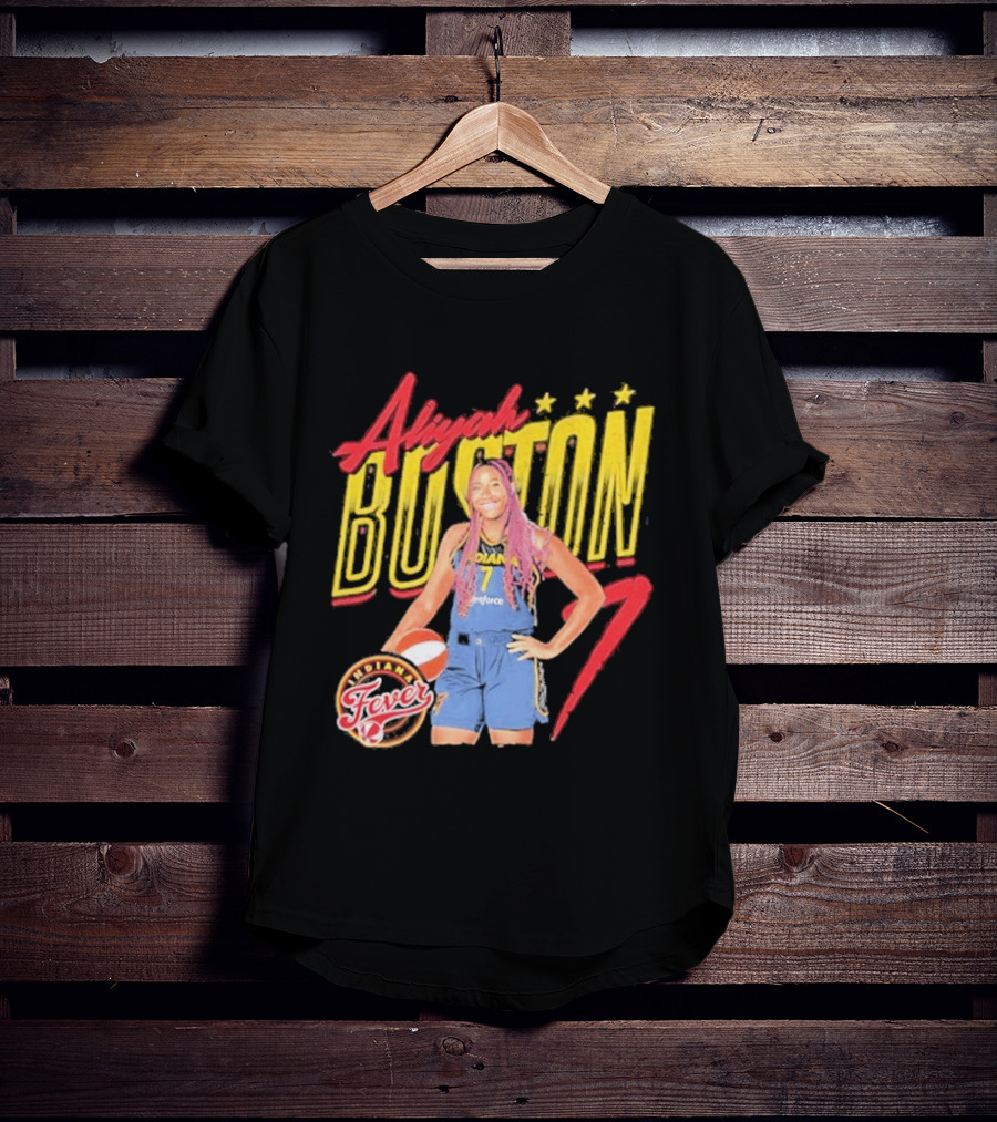 Aliyah Boston 7 Fever WNBA Basketball Star T-Shirt