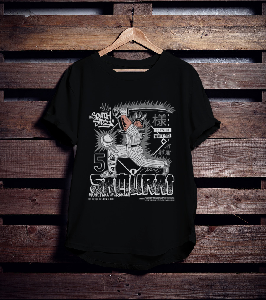 Samurai 55 Munetaka Murakami Kami Sama Slugger Chicago White Sox Baseball 2026 T-Shirt
