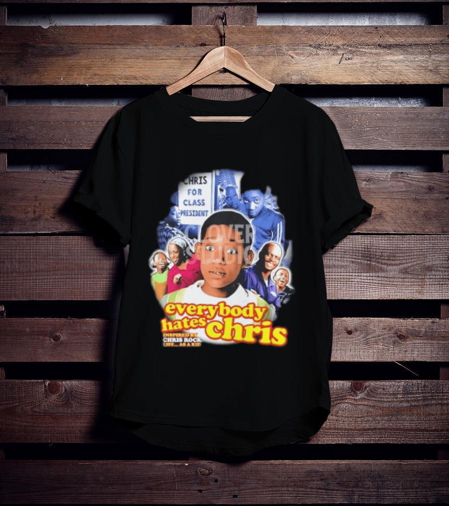 Everybody Hates Chris Inspired By Chris Rock Chris For Class President T-Shirt