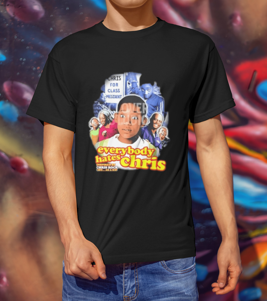 Everybody Hates Chris Inspired By Chris Rock Chris For Class President T-Shirt