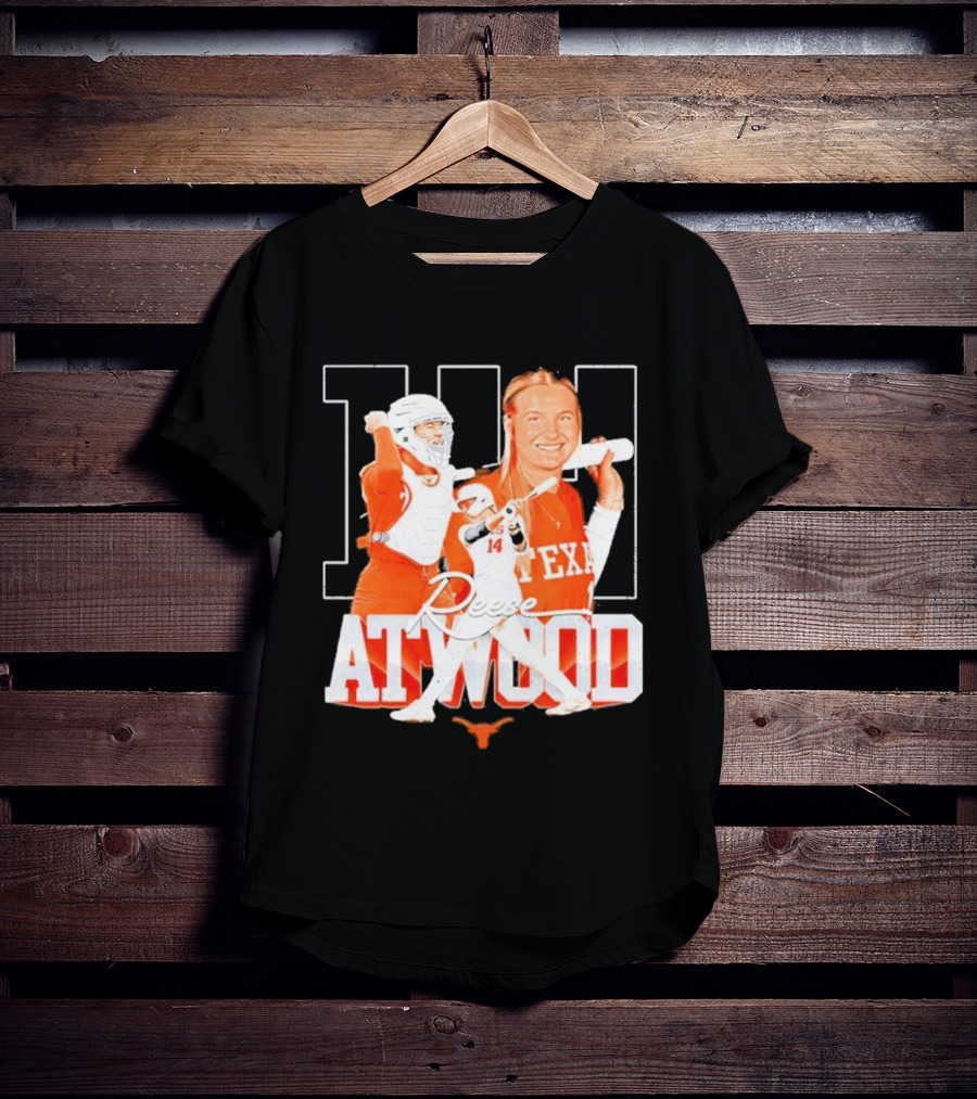 Texas Longhorns Reese Atwood 14 Sports T-Shirt