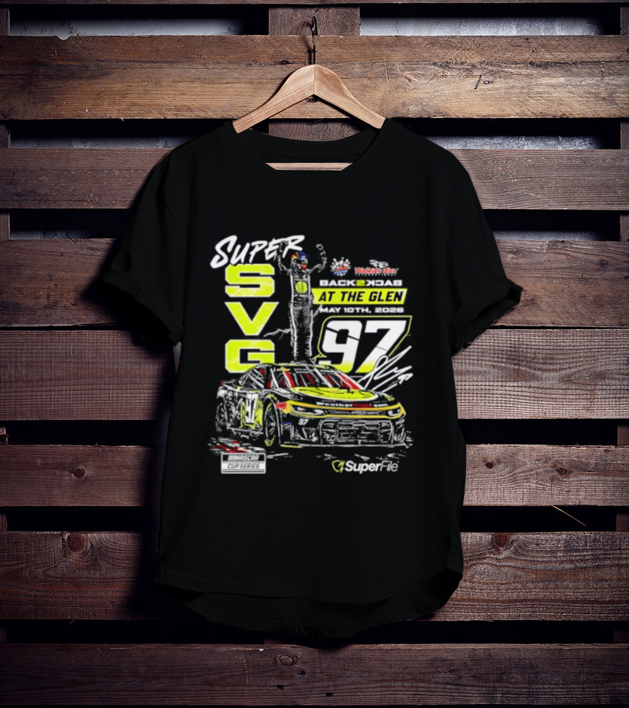 Super SVG 97 At The Glen NASCAR Cup Series Win By Shane Van Gisbergen T-Shirt