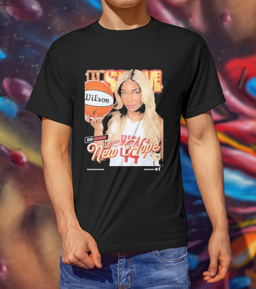 SLAM 262 DC's New Hope Washington Mystics Kiki Iriafen T-Shirt