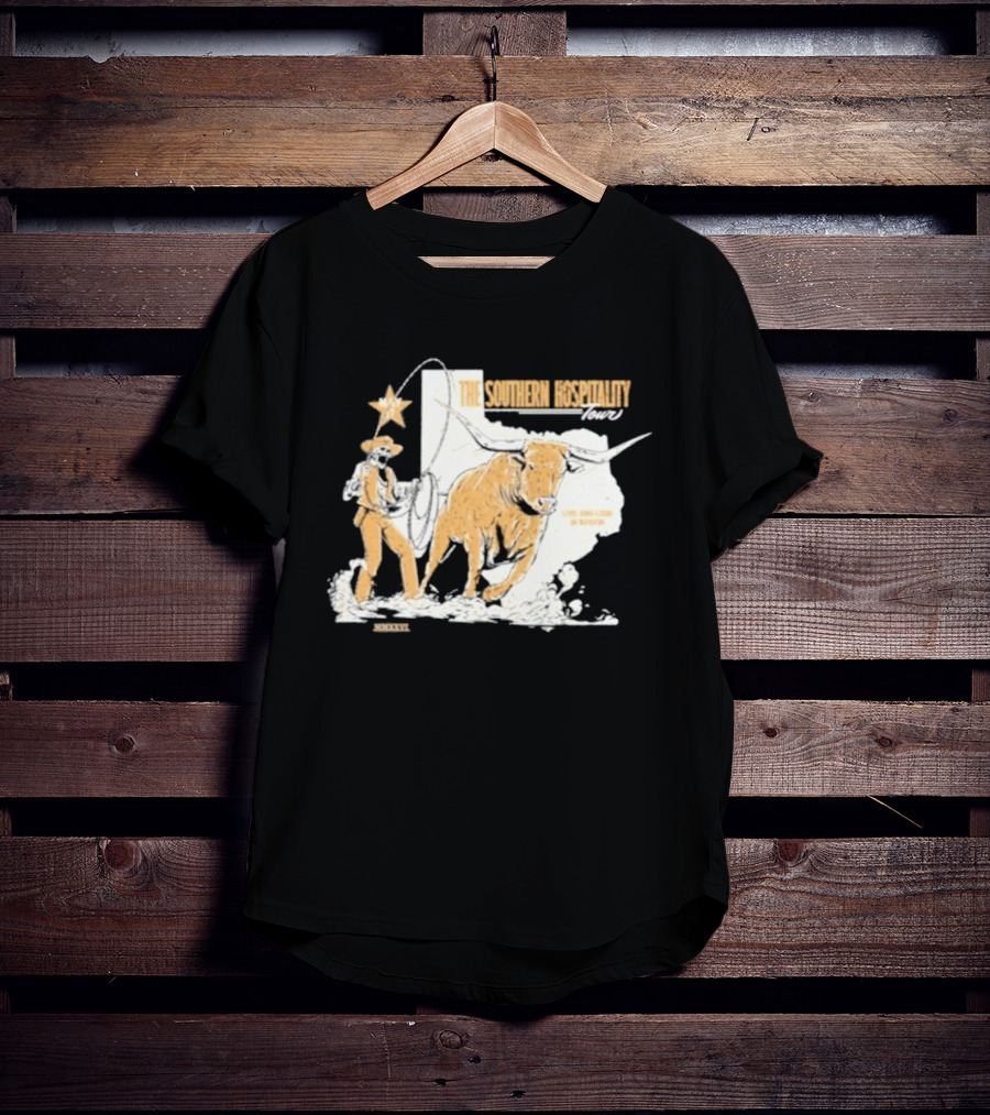 Whiskey Myers The Southern Hospitality Tour Live And Loud Austin Texas 05 17 2026 T-Shirt