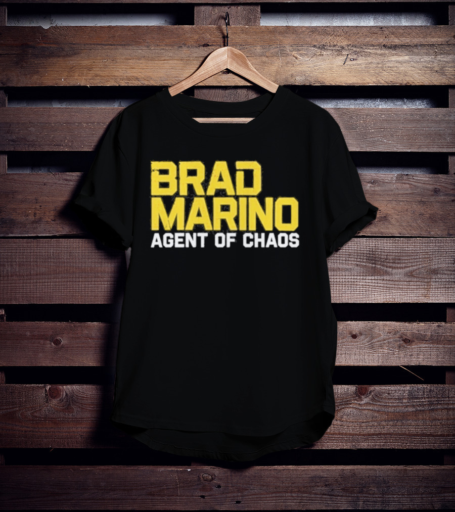 Brad Marino Agent Of Chaos Yellow T-Shirt