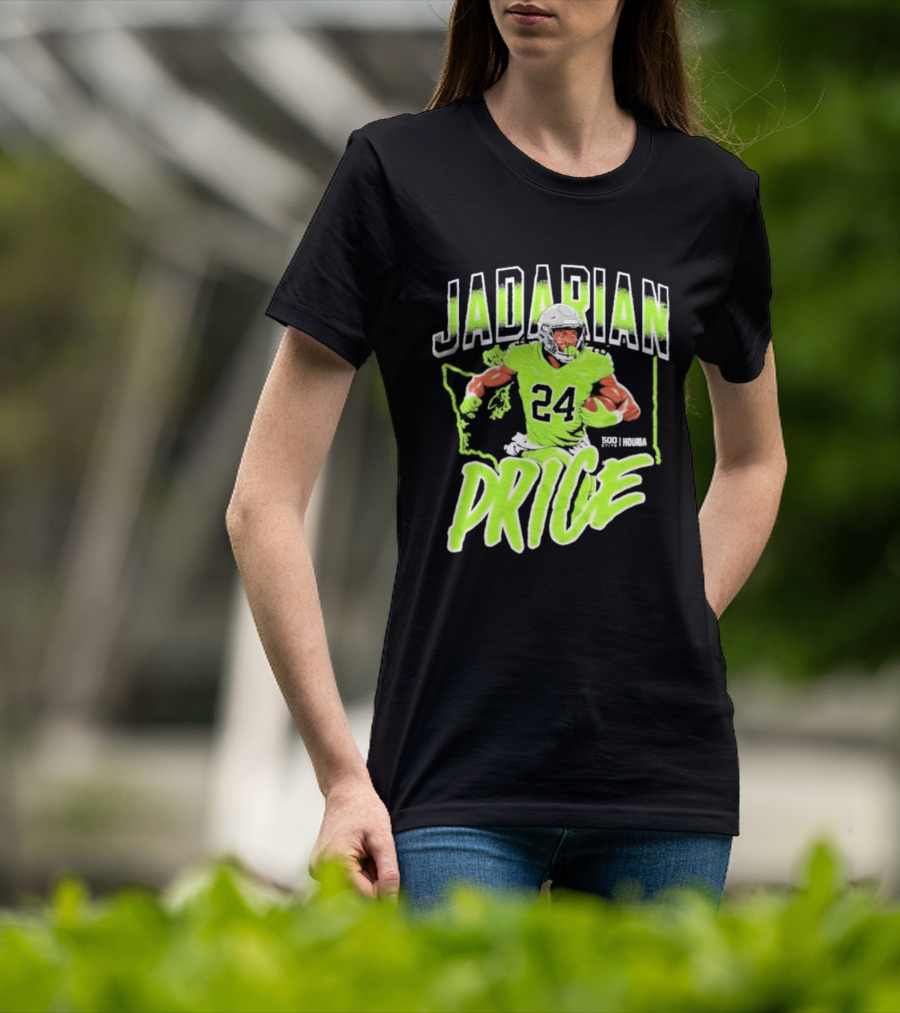 Jadarian Price 24 Seattle Football Running Back T-Shirt