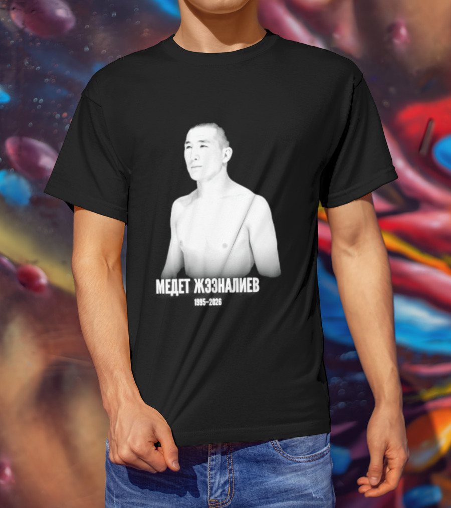 Medet Zheenaliev Memorial Tribute 1995 2026 T-Shirt