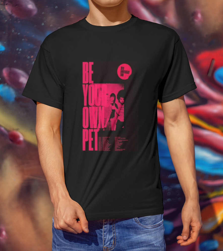 Be Your Own Pet 20th Anniversary Tour 2026 T-Shirt