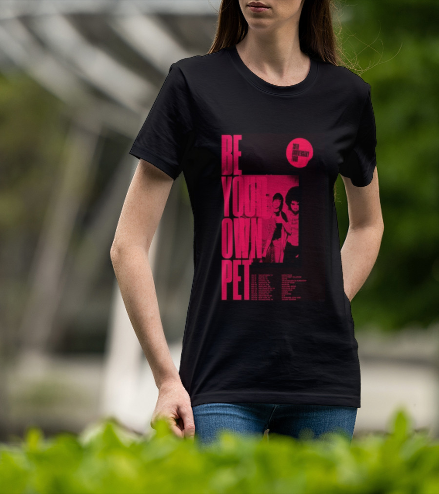 Be Your Own Pet 20th Anniversary Tour 2026 T-Shirt
