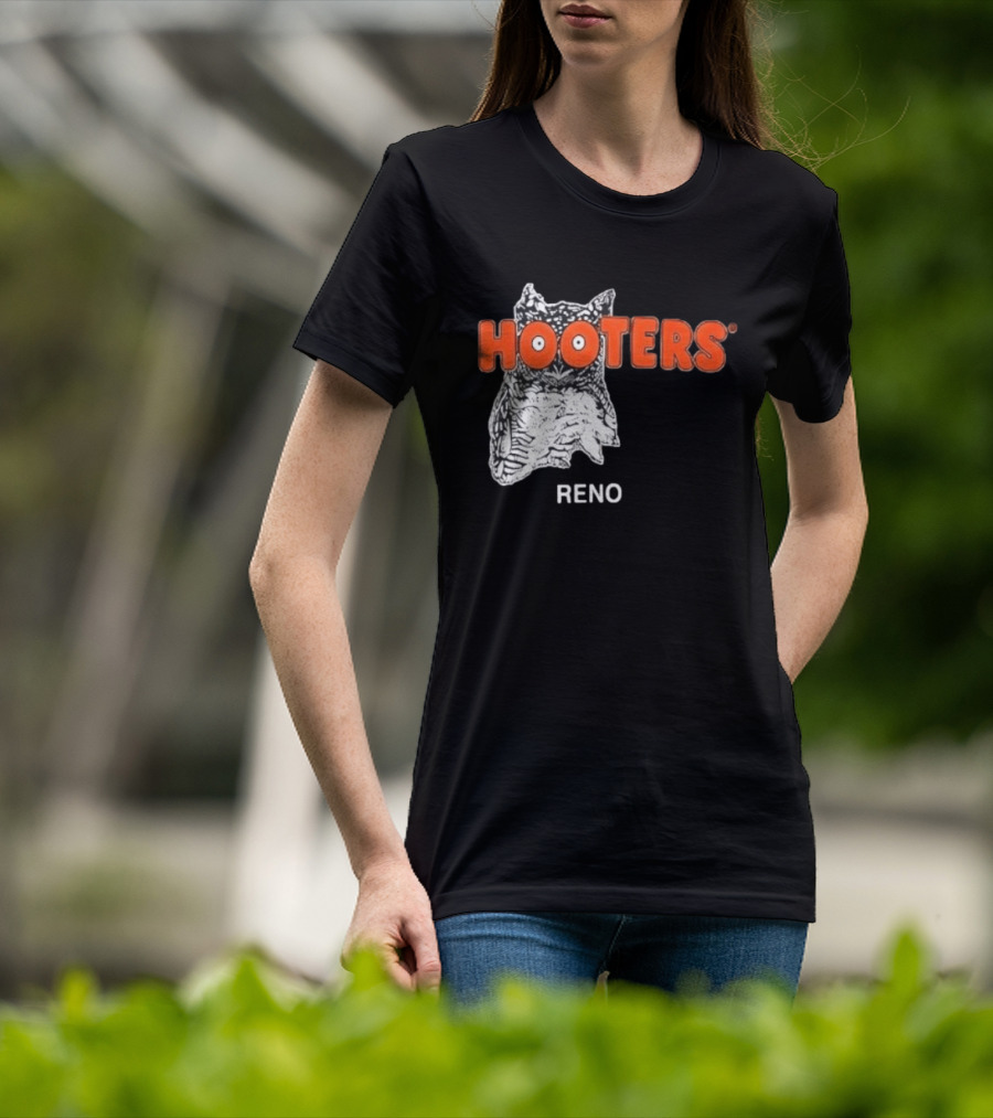 Naz Reid Hooters Reno Owl T-Shirt