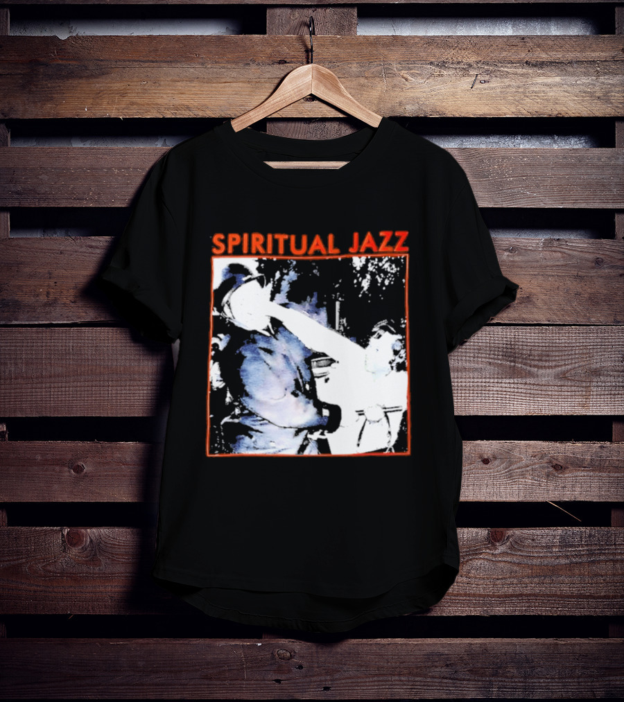 Spiritual Jazz Horn Player Watercolor T-Shirt