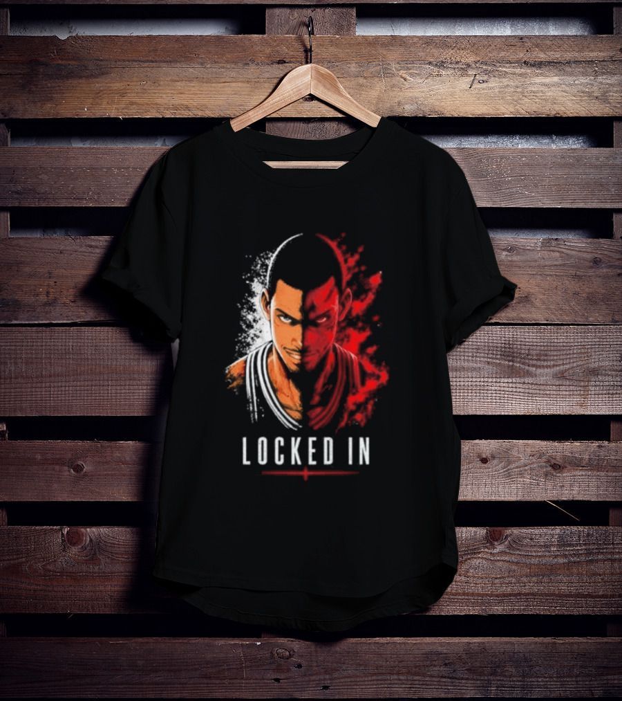 Victor Wembanyama Locked In Spurs Basketball Dual Color T-Shirt