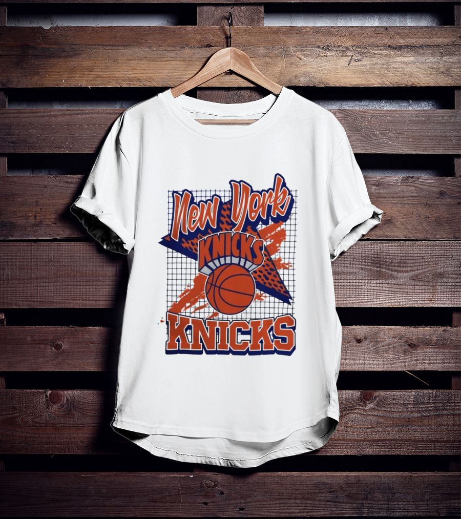 New York Knicks Hardwood Classics Vintage Basketball T-Shirt