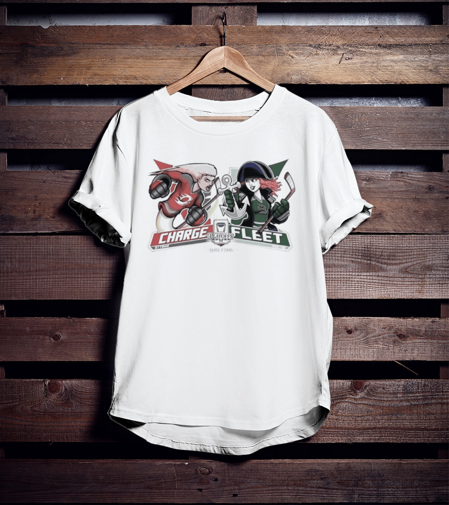 Ottawa Charge Vs Boston Fleet Walter Cup 2026 Head To Head Showdown T-Shirt