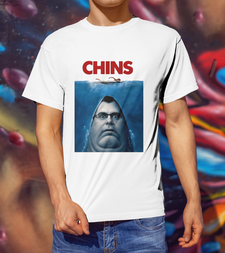 Chins X Jaws Movie T-Shirt