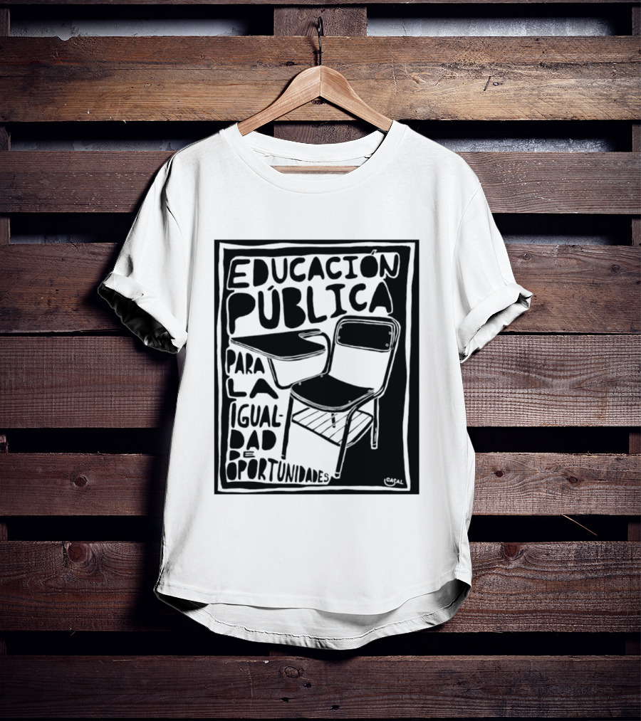 Educación Pública Para La Igualdad De Oportunidades Escolaridad Inclusiva T-Shirt