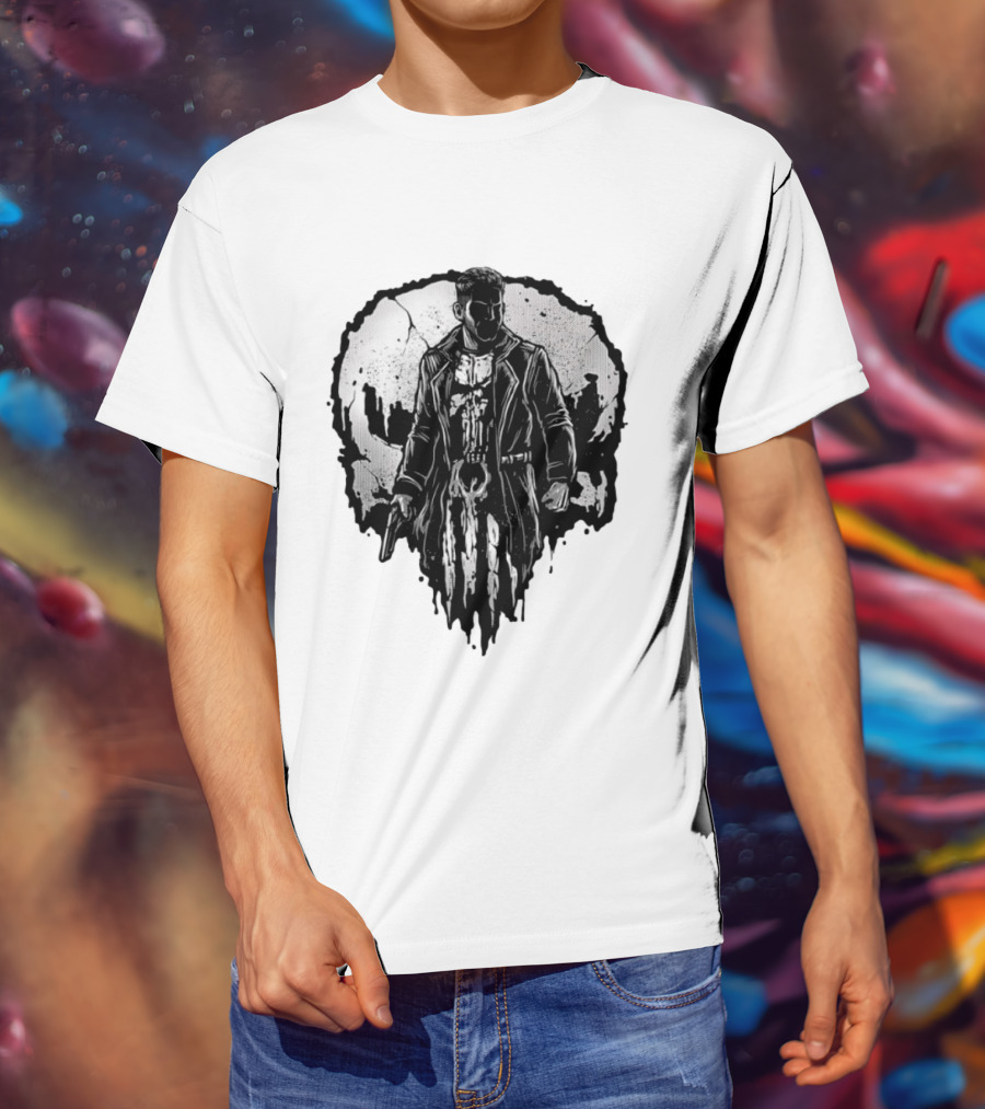 He Who Punishes Skull Emblem Marvel Comics T-Shirt