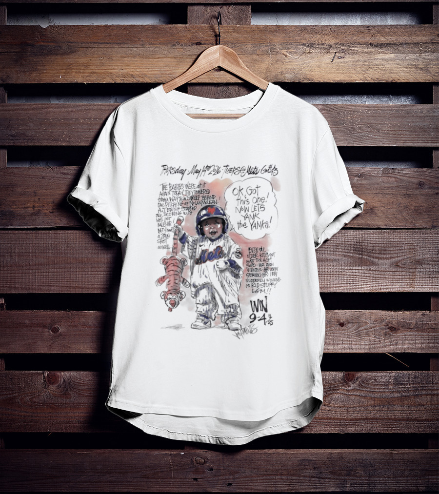 Mets Beat Tigers Game 2 Ok Got This One Now Let's Yank The Yanks T-Shirt