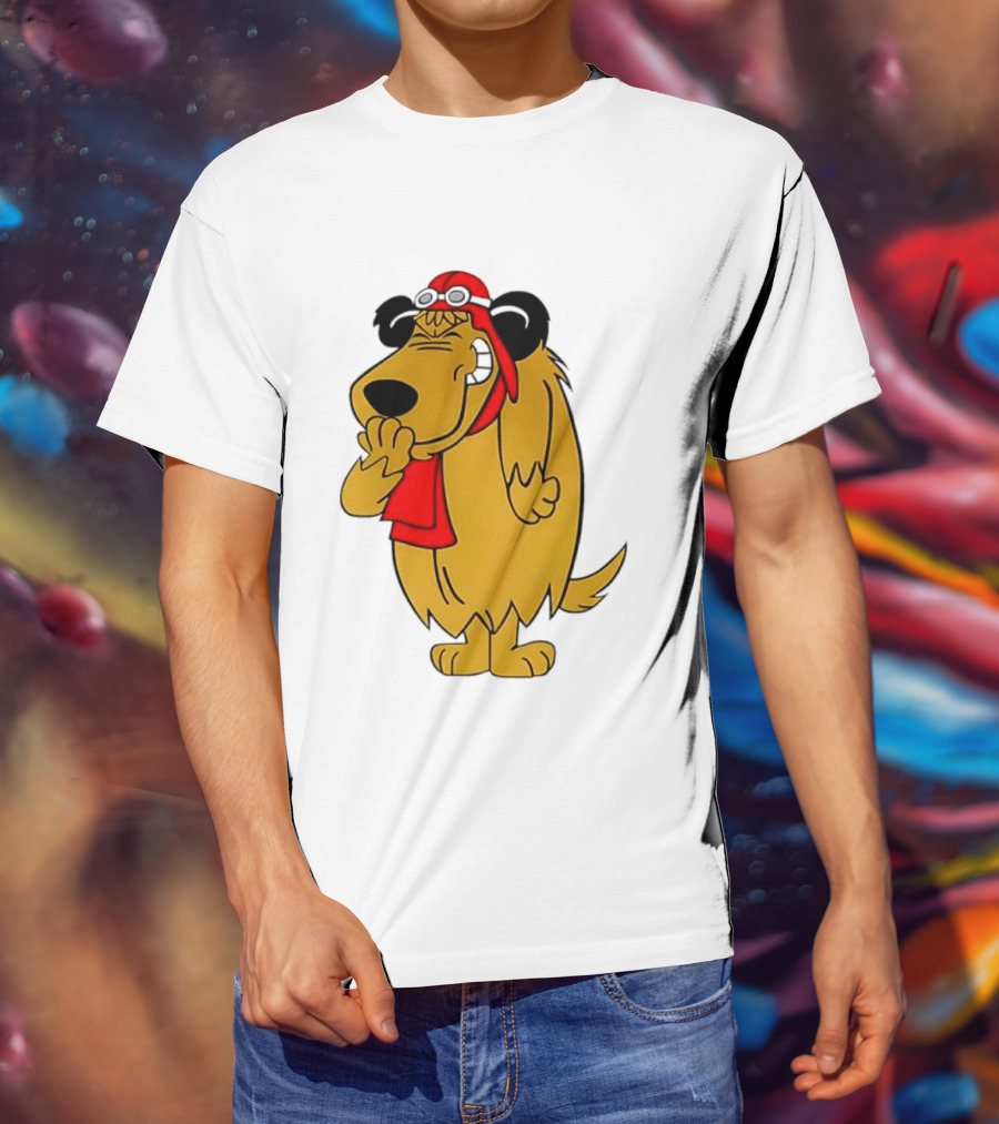 Muttley Dog Wacky Races Cartoon T-Shirt