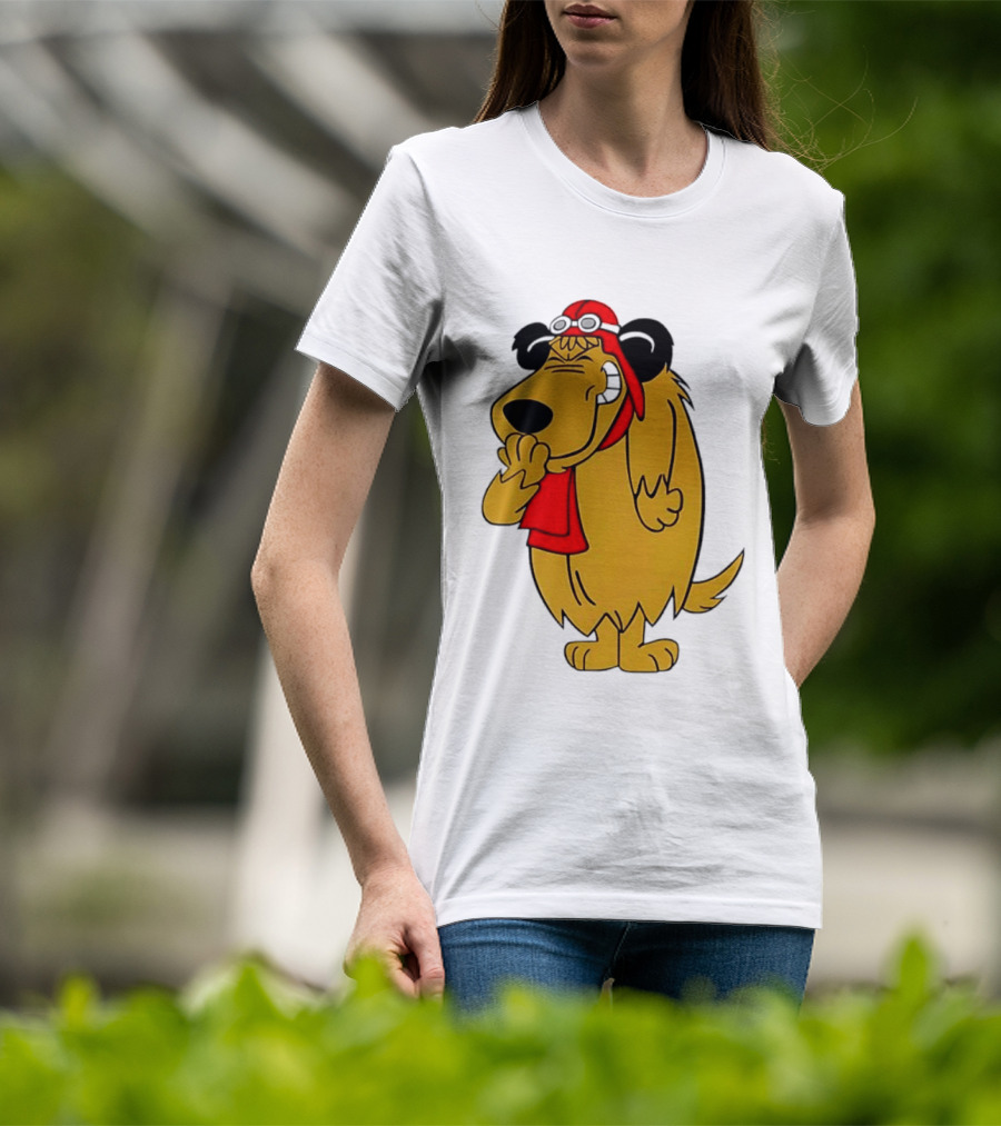 Muttley Dog Wacky Races Cartoon T-Shirt