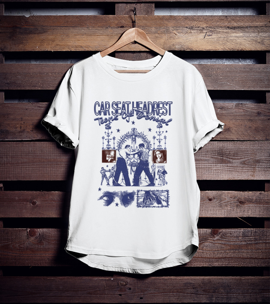 Car Seat Headrest Teens Of Denial 10 Year Anniversary T-Shirt